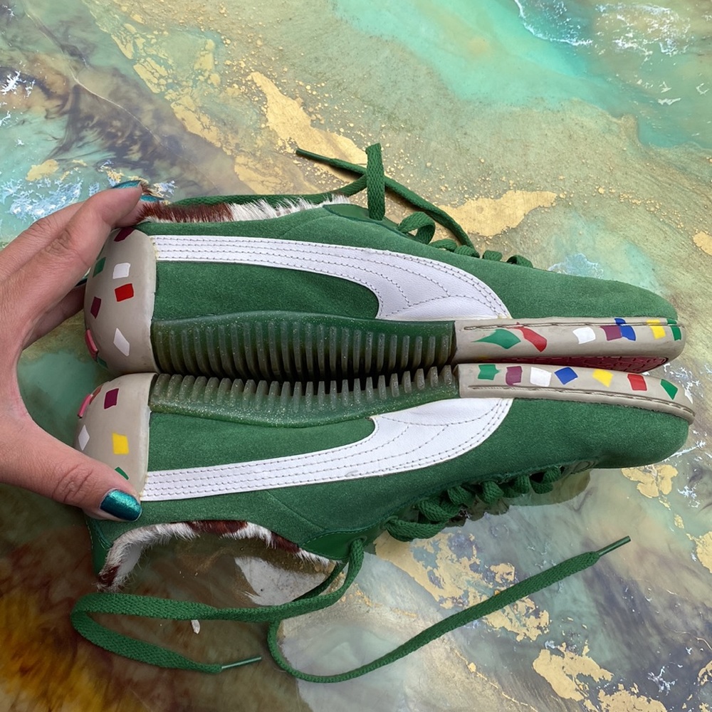 Puma Limited Edition Mihara Yasuhiro Calf Hair Sneakers - Picture 10 of 15